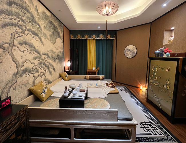 成都郫都足疗减压会所环境展示（二）一种真挚的艺术生活态度