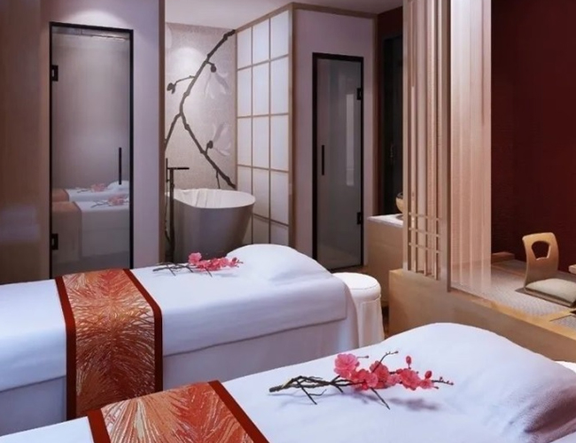 成都郫都高端会所桑拿环境展示（九）快乐驿站，体验水疗